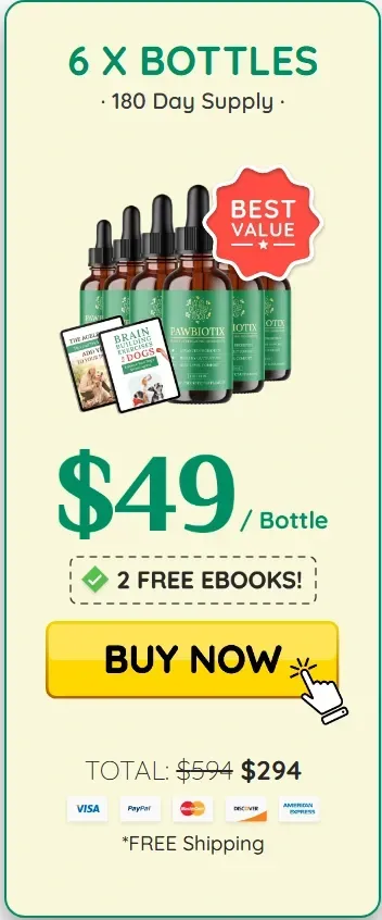 pawbiotix  sale 6 bottle