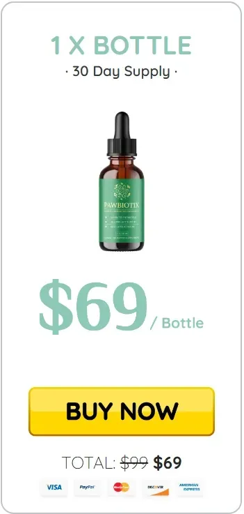 pawbiotix  sale 1 bottle