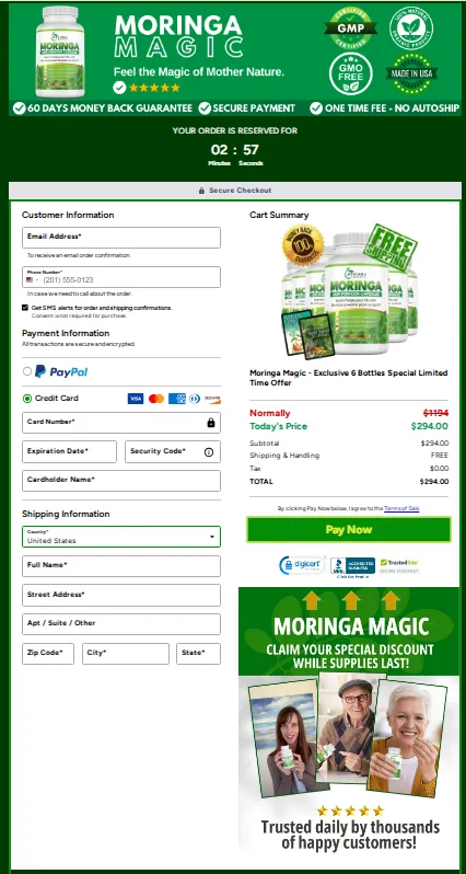 moringa magic price