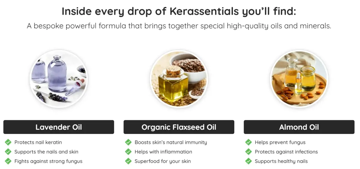 kerassentials igredients