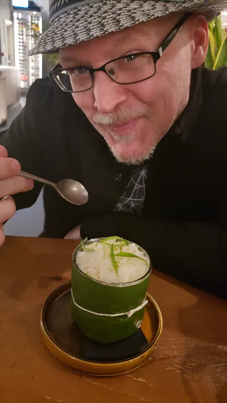 David Drinking Something Amazing