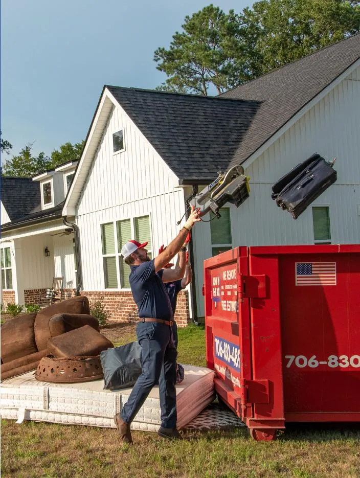 Trash filled cooler on a debris strewn beach