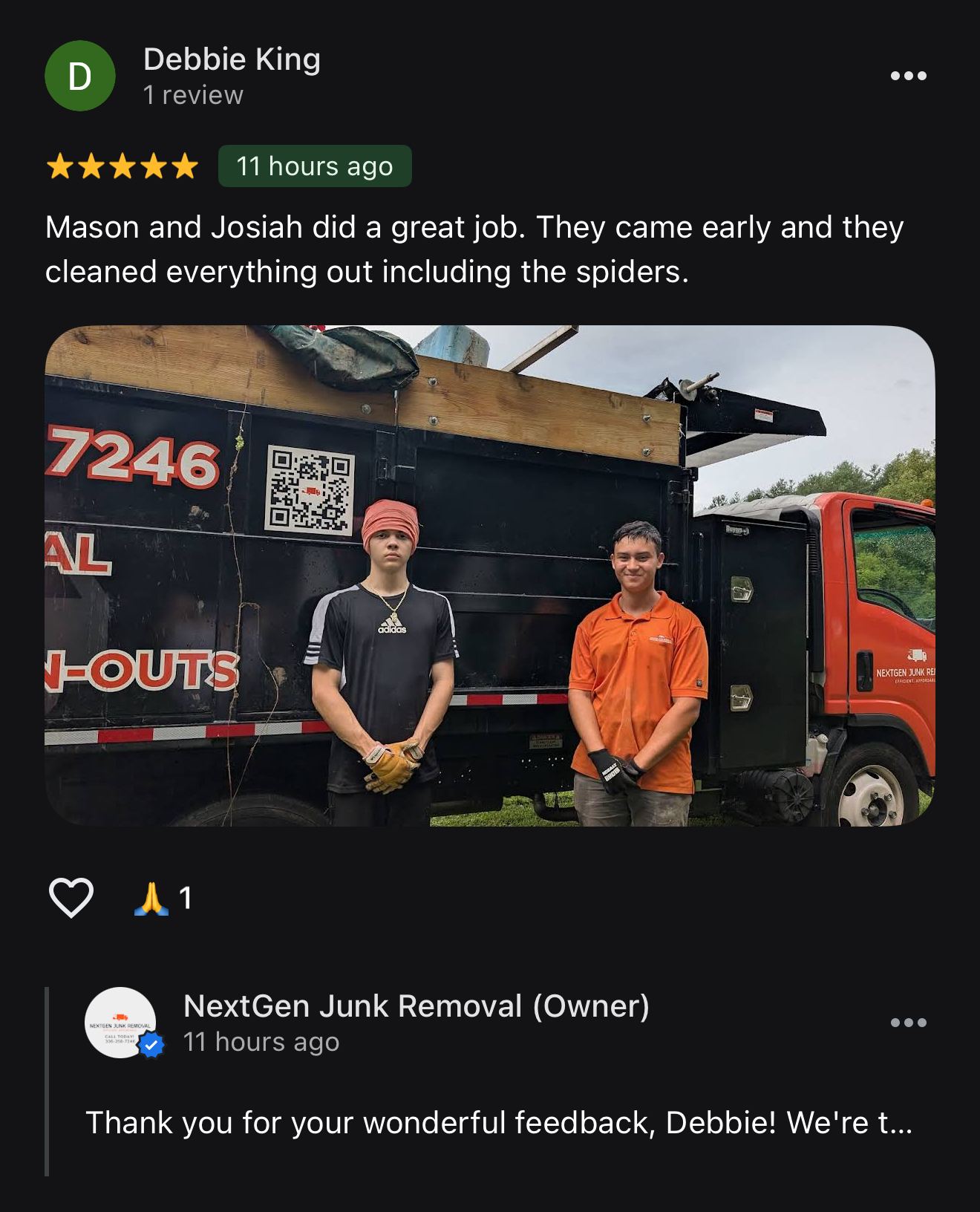 Rental property cleanout by junk removal crew in Sarasota