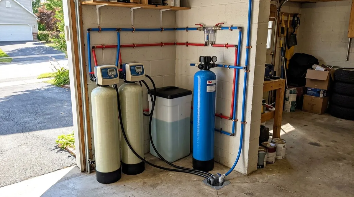 Whole House Water Filtration & Softening in 