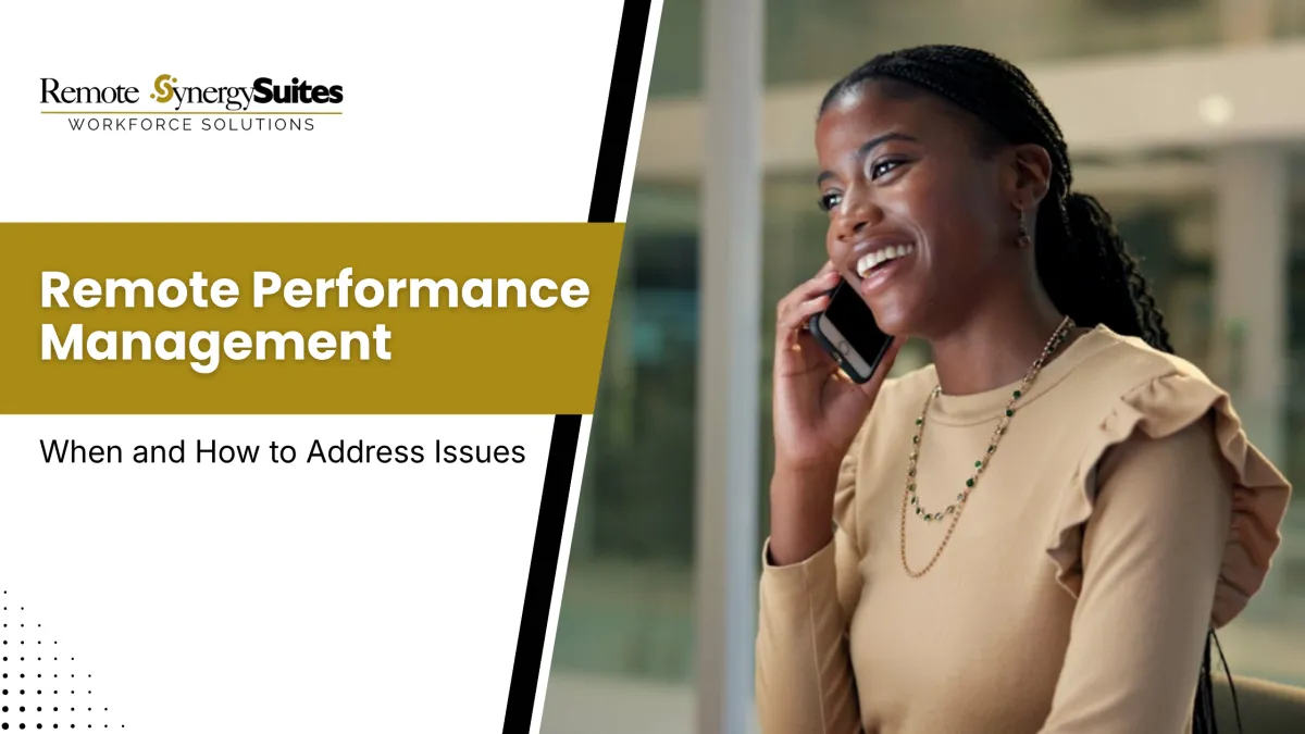 Remote Performance Management: When and How to Address Issues