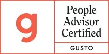 Gusto Certified People Advisor Logo