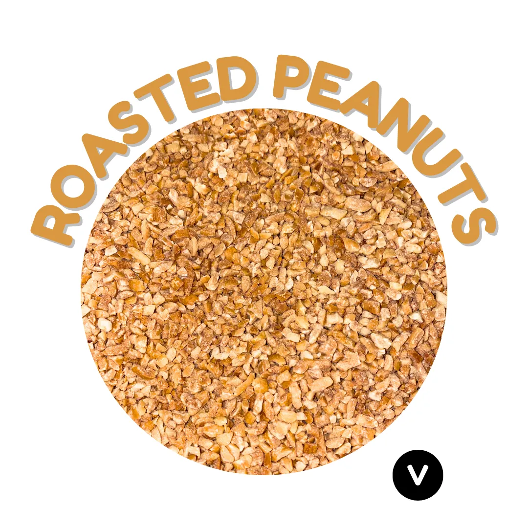 roasted peanuts- vegan