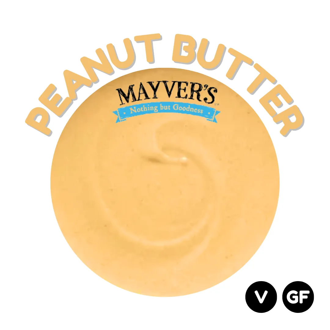 mayvers smooth peanut butter - gluten free