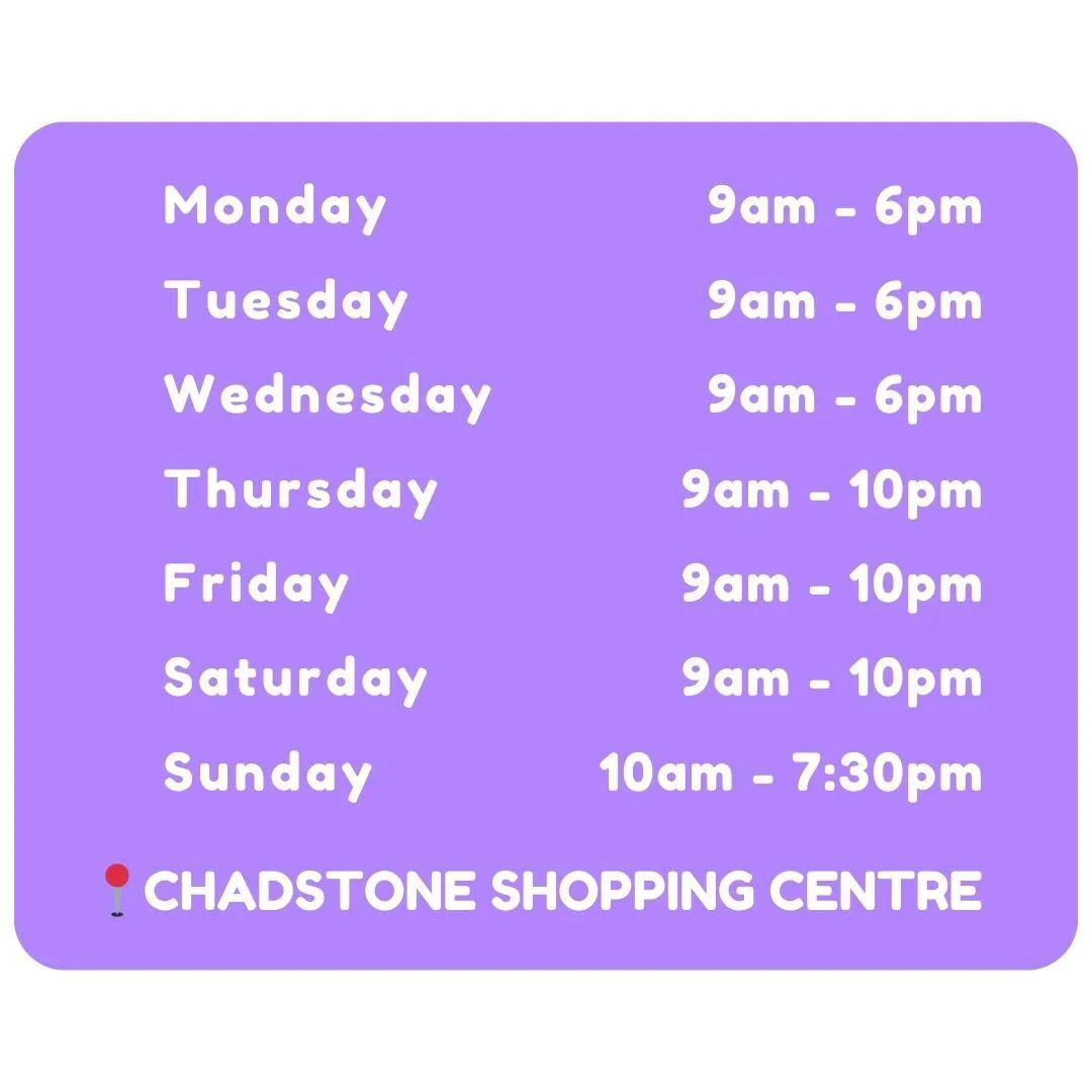 (Yo-Bar Chadstone Opening Hours)  Visit Yo-Bar at Chadstone Shopping Centre with convenient hours for every day of the week:  Monday to Wednesday: 9 am - 6 pm Thursday to Saturday: 9 am - 10 pm Sunday: 10 am - 7:30 pm Stop by anytime to enjoy delicious frozen yoghurt creations.  Keywords: Yo-Bar Chadstone hours, Chadstone frozen yoghurt opening times, frozen yogurt shop hours, Yo-Bar opening times, Chadstone Centre fro-yo.