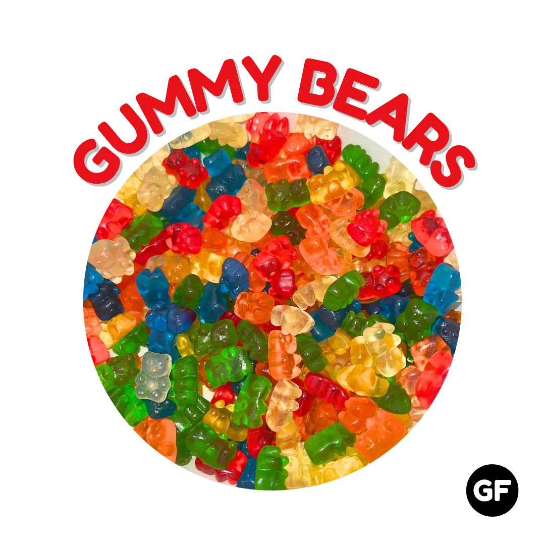 gummy bears- gluten free