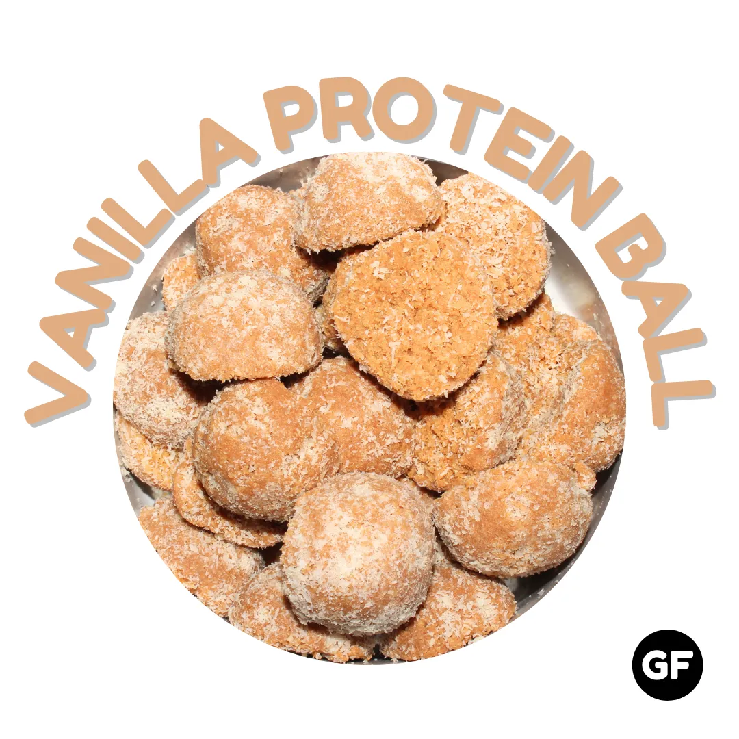 vanilla protein ball byron bay bliss- gluten free