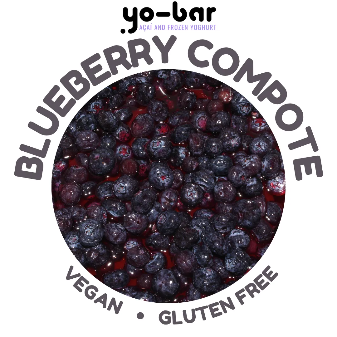 Blueberry Compote - vegan, gluten free
