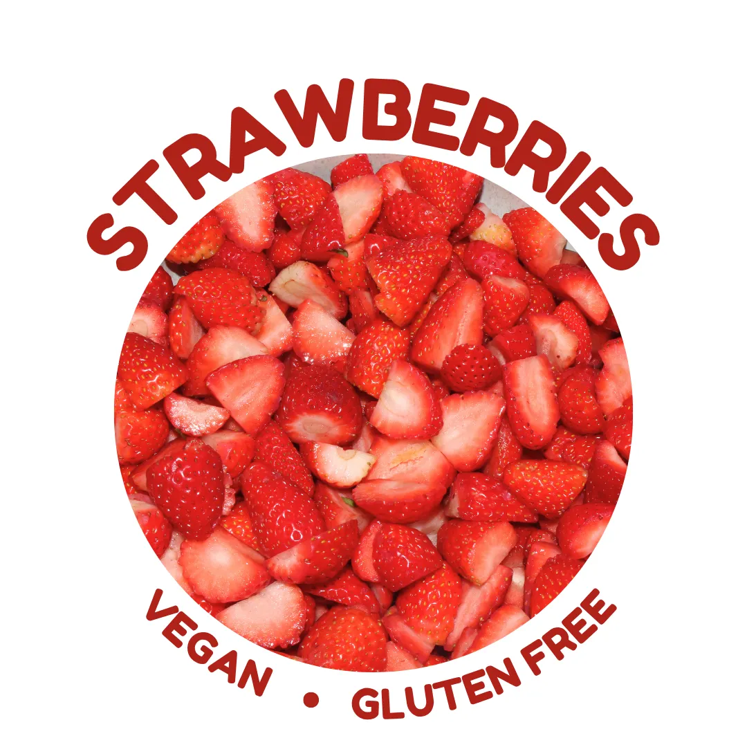 Strawberries - vegan, glueten free