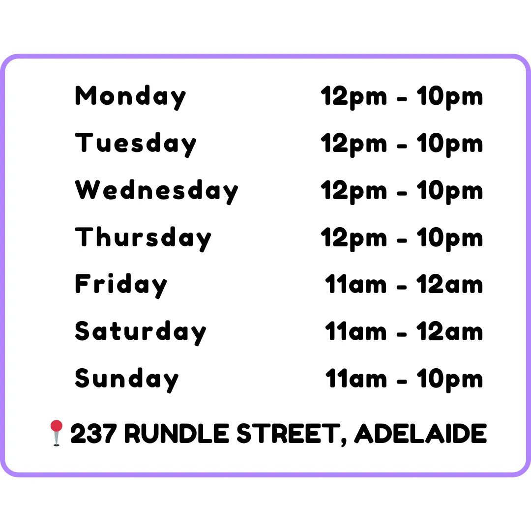 Rundle St Trading Hours
