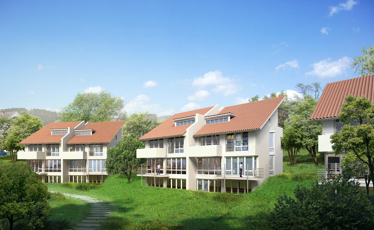 Icon representing multi-family unit inspections including townhouses and condos