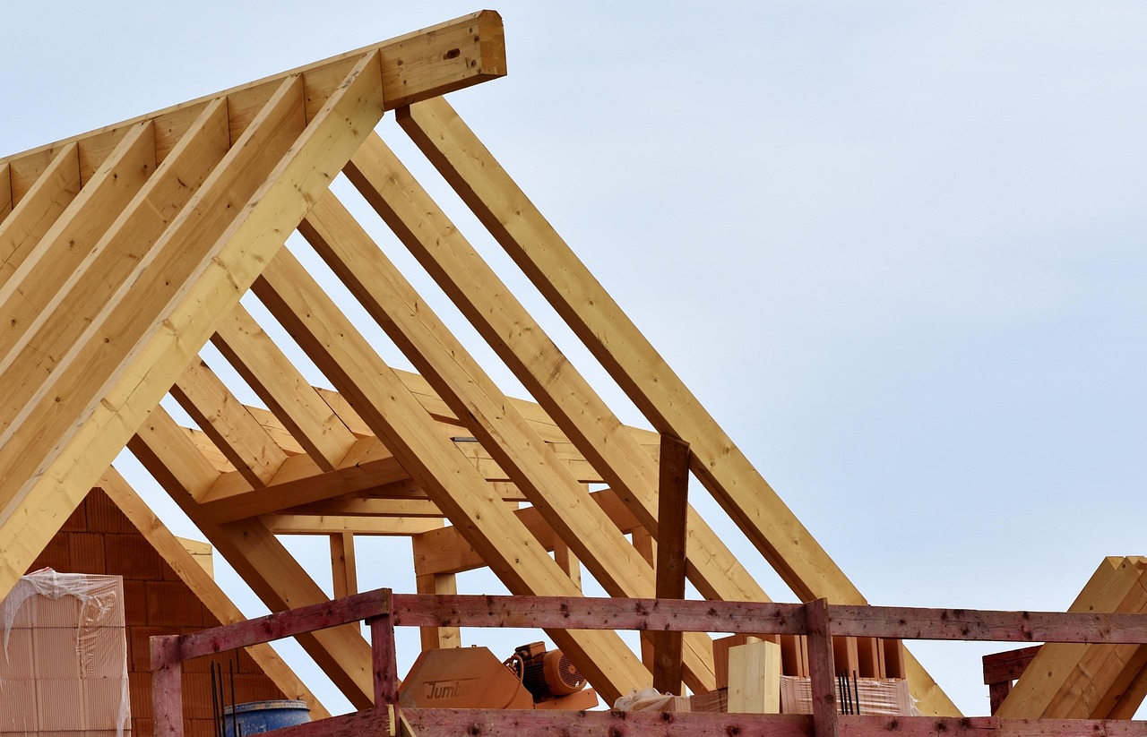 Icon of a new house build under construction for inspection services
