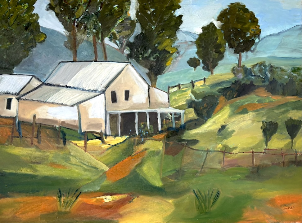 "Farmhouse, Assagay" by Nomsa Ngidi