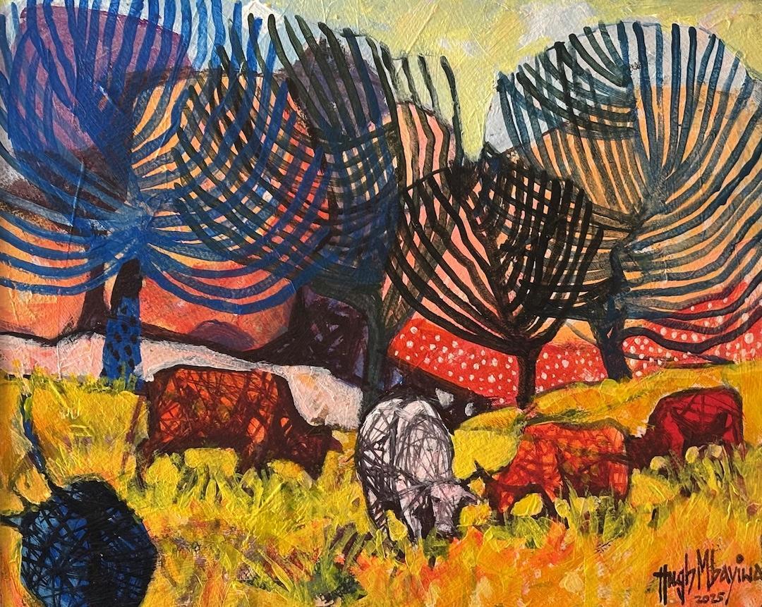 Grazing Colours 1 by Hugh Mbayiwa