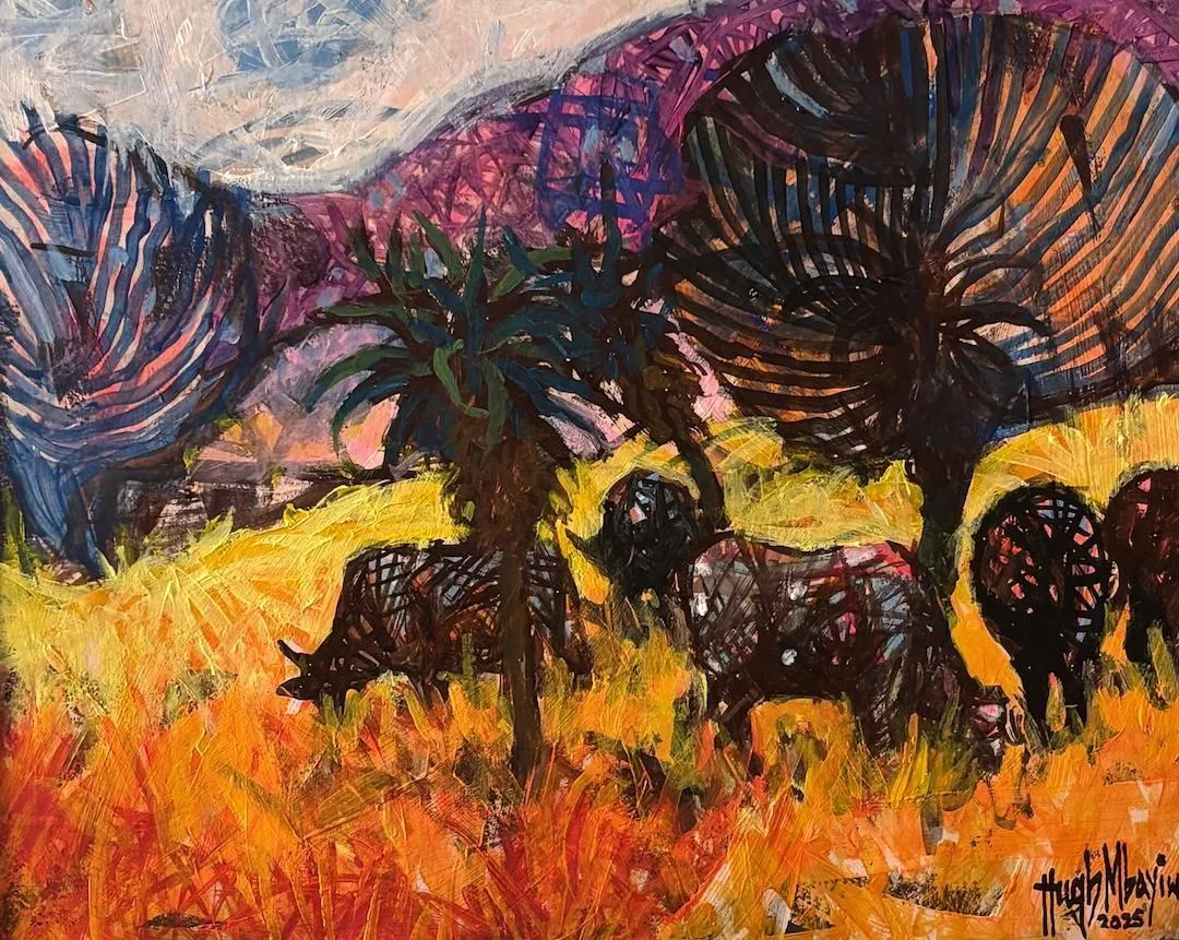 Grazing Colours 2 by Hugh Mbayiwa