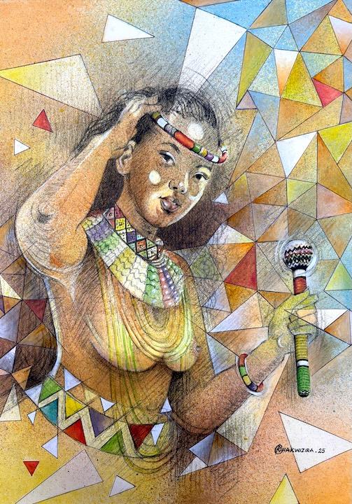 Zulu Woman by Richard Chakwizira