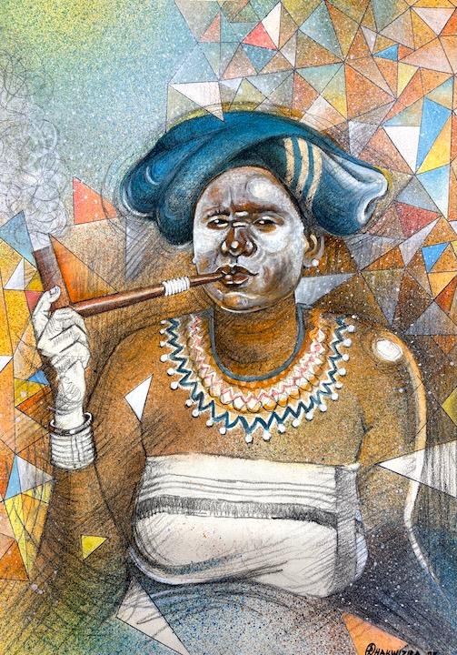 Xhosa Woman by Richard Chakwizira