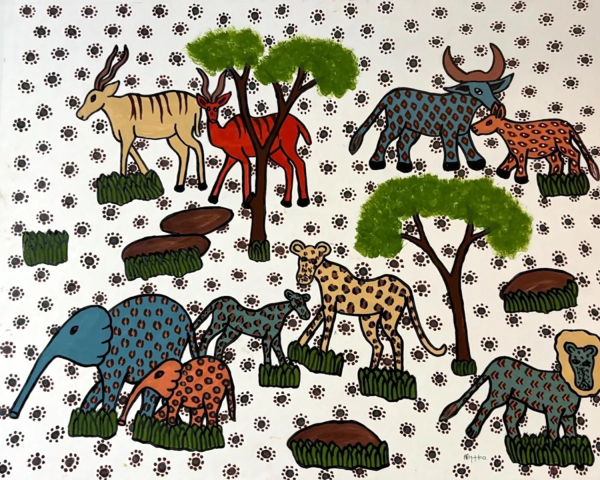 Wild Animals 2 by Virginia Taengwa