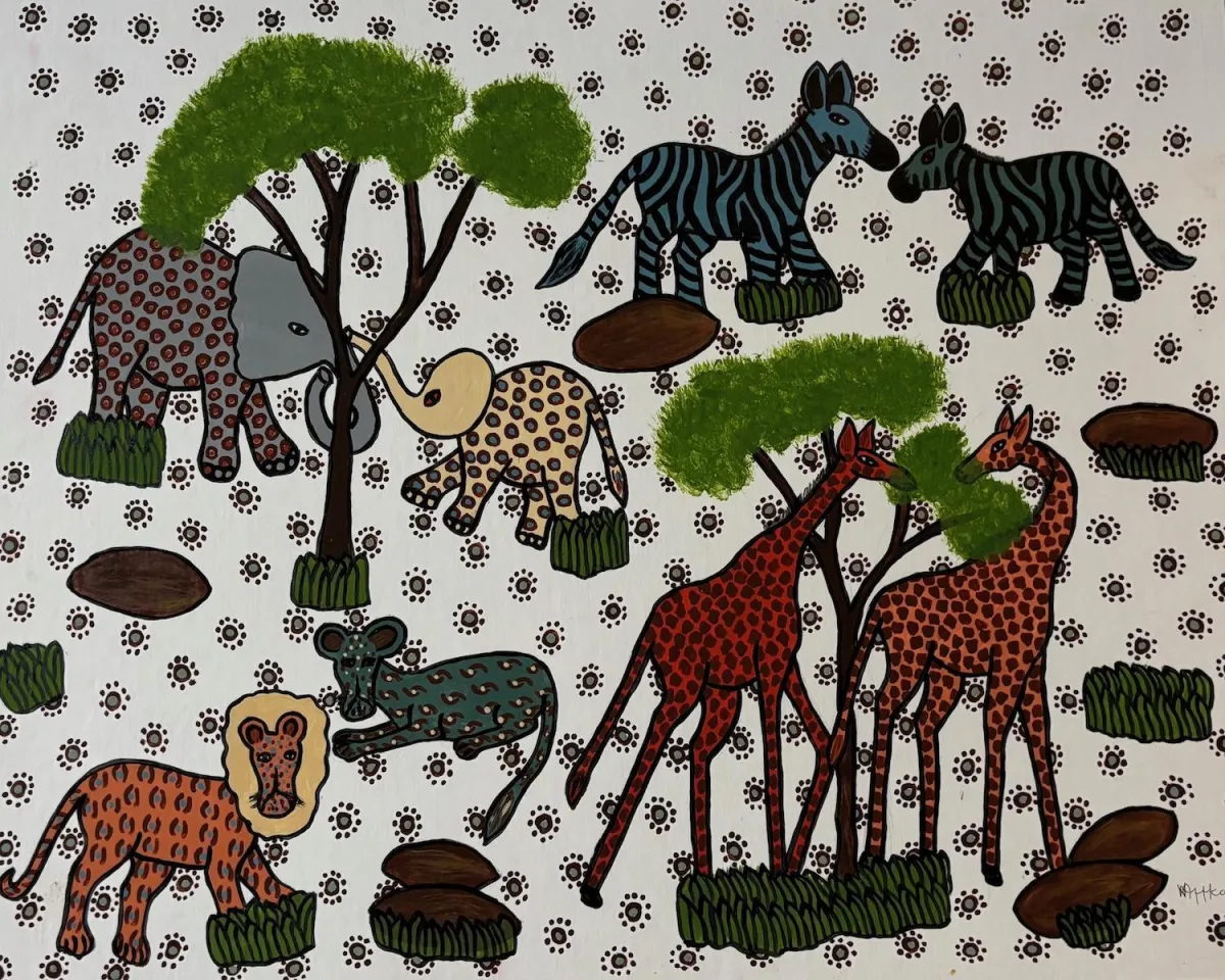 Wild Animals 3 by Virginia Taengwa