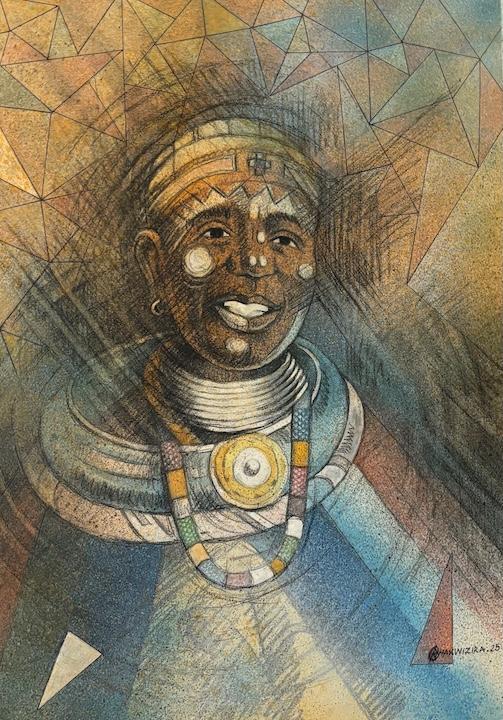 Ndebele Woman by Richard Chakwizira