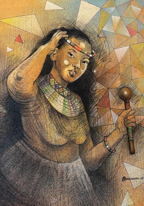 Zulu Woman by Richard Chakwizira