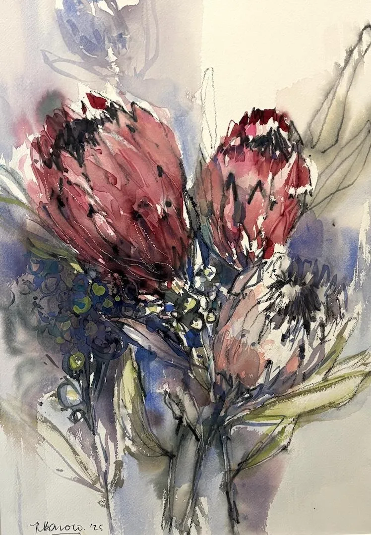 Protea by Karen Barrow