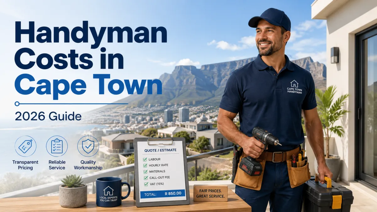 Handyman Costs in Cape Town: 2026 Guide