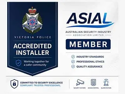 Original Victoria Police accredited installer and ASIAL member image