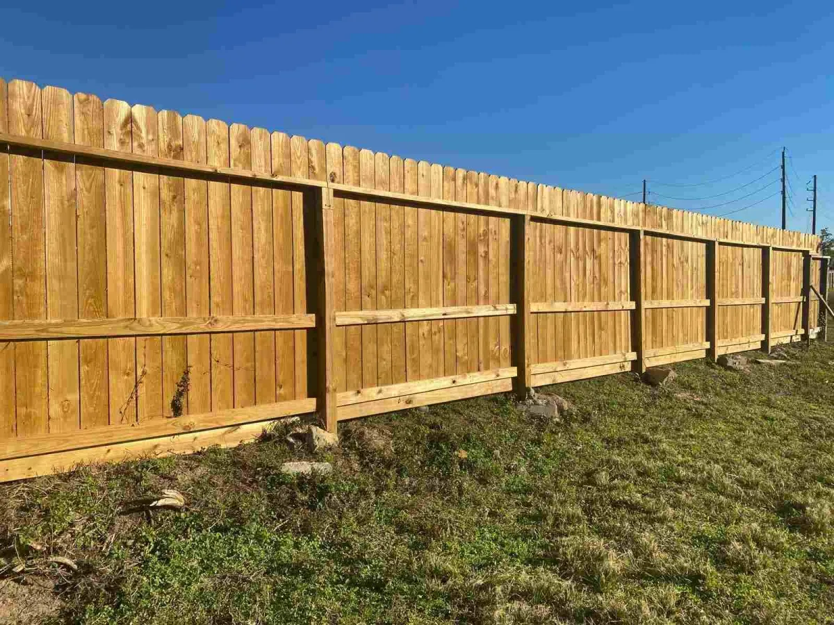 wood fence near me