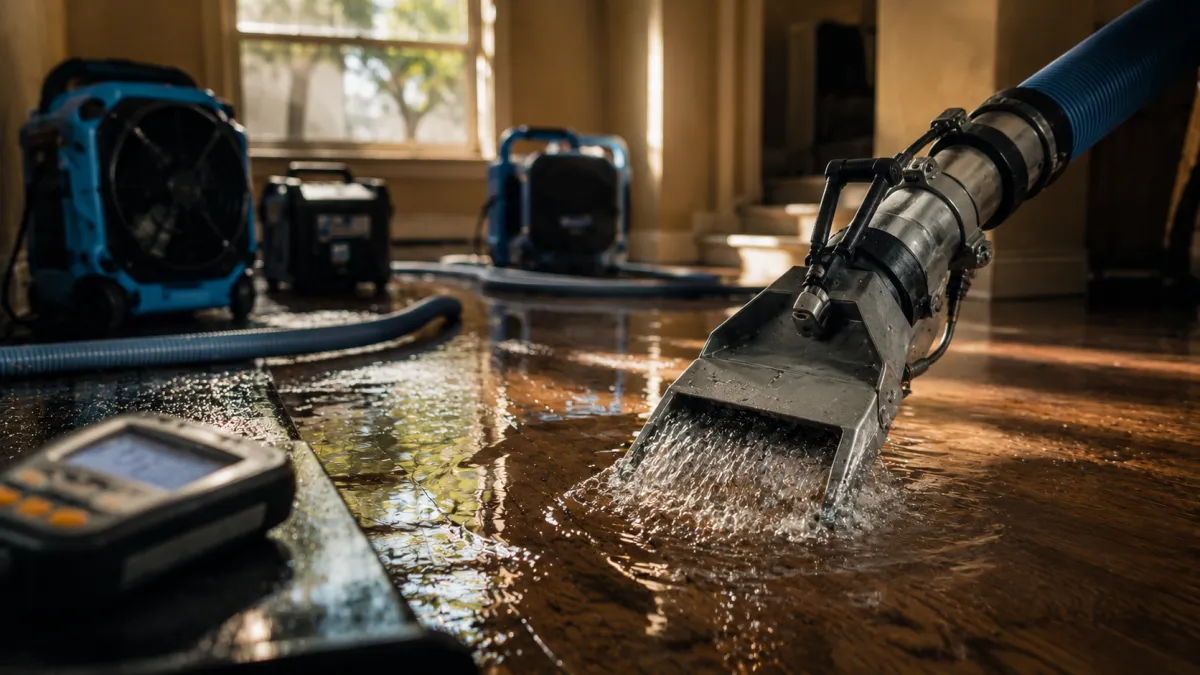 Emergency Water Extraction in Menifee, CA