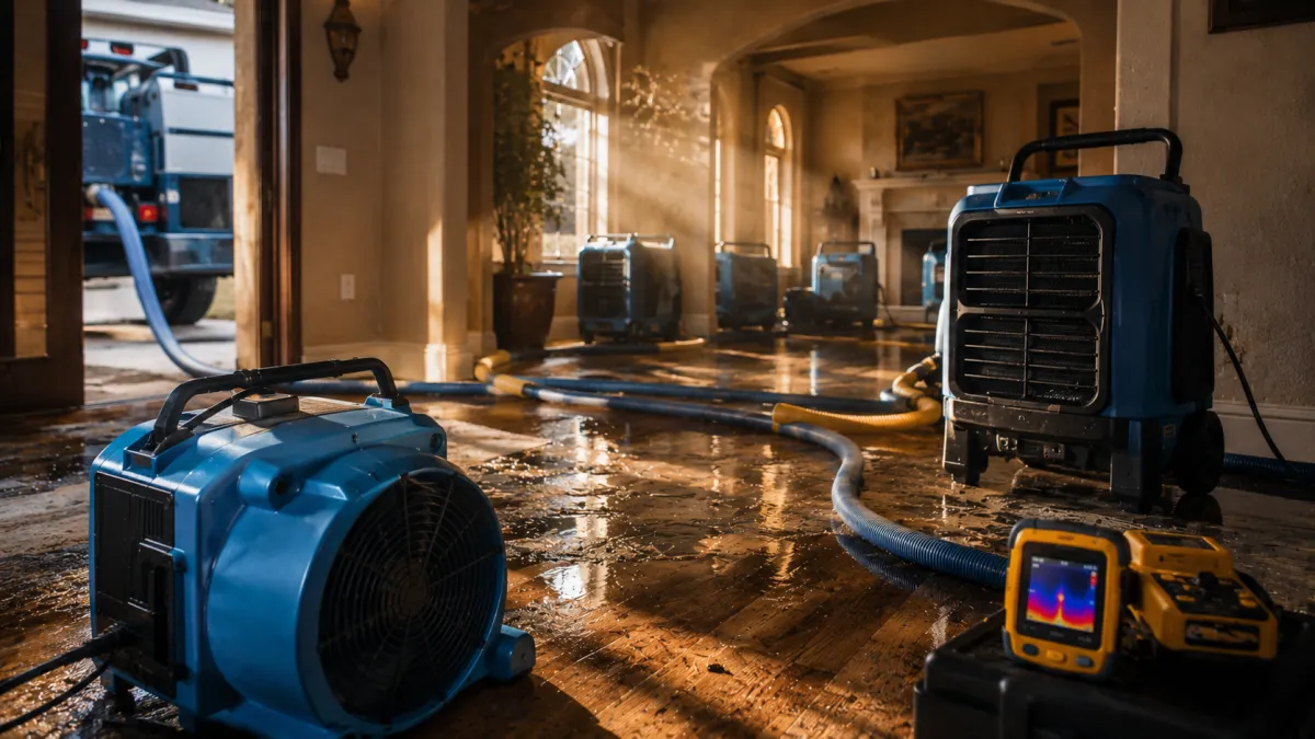 Flood Damage Restoration in Menifee, CA