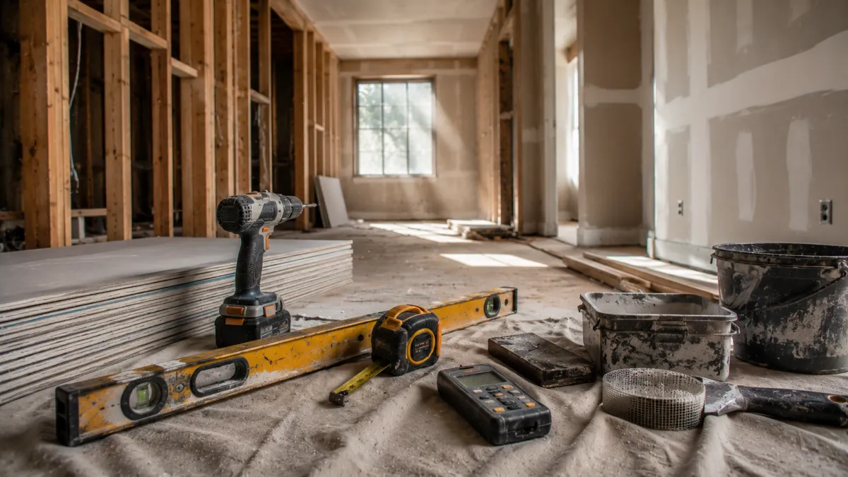 licensed reconstruction contractors at a menifee residential property
