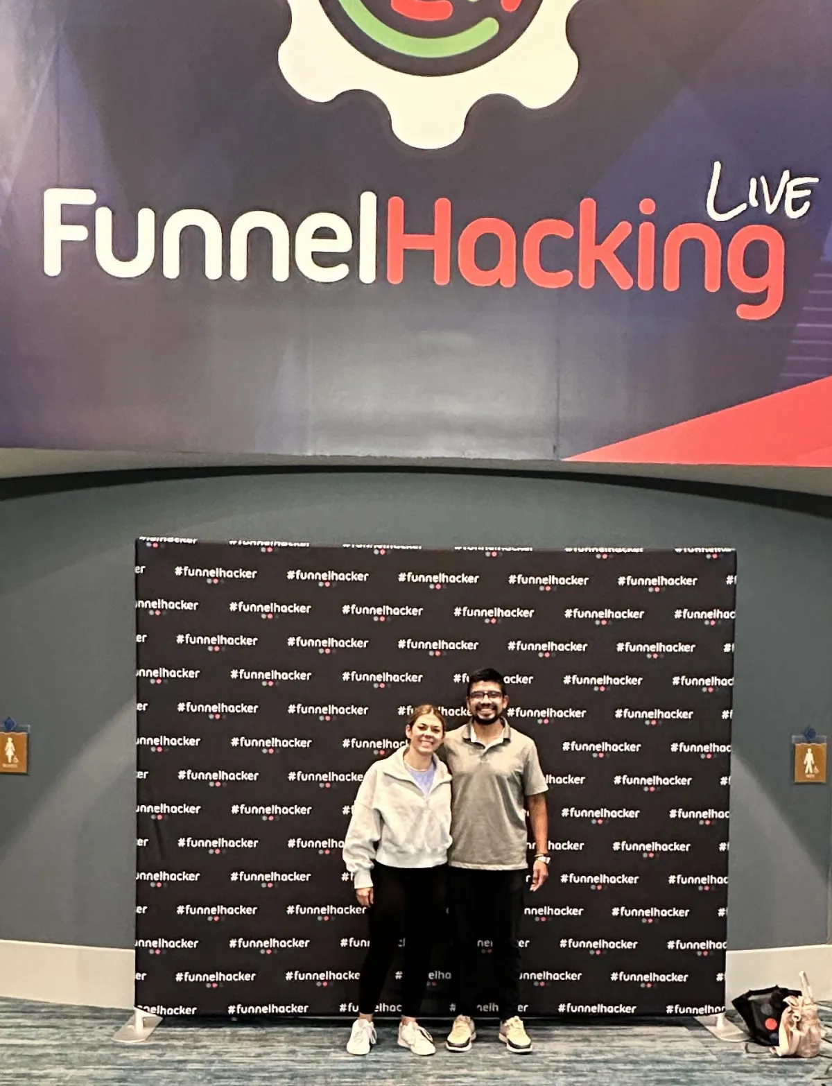 Modern bathroom remodel with vanities in Charlotte