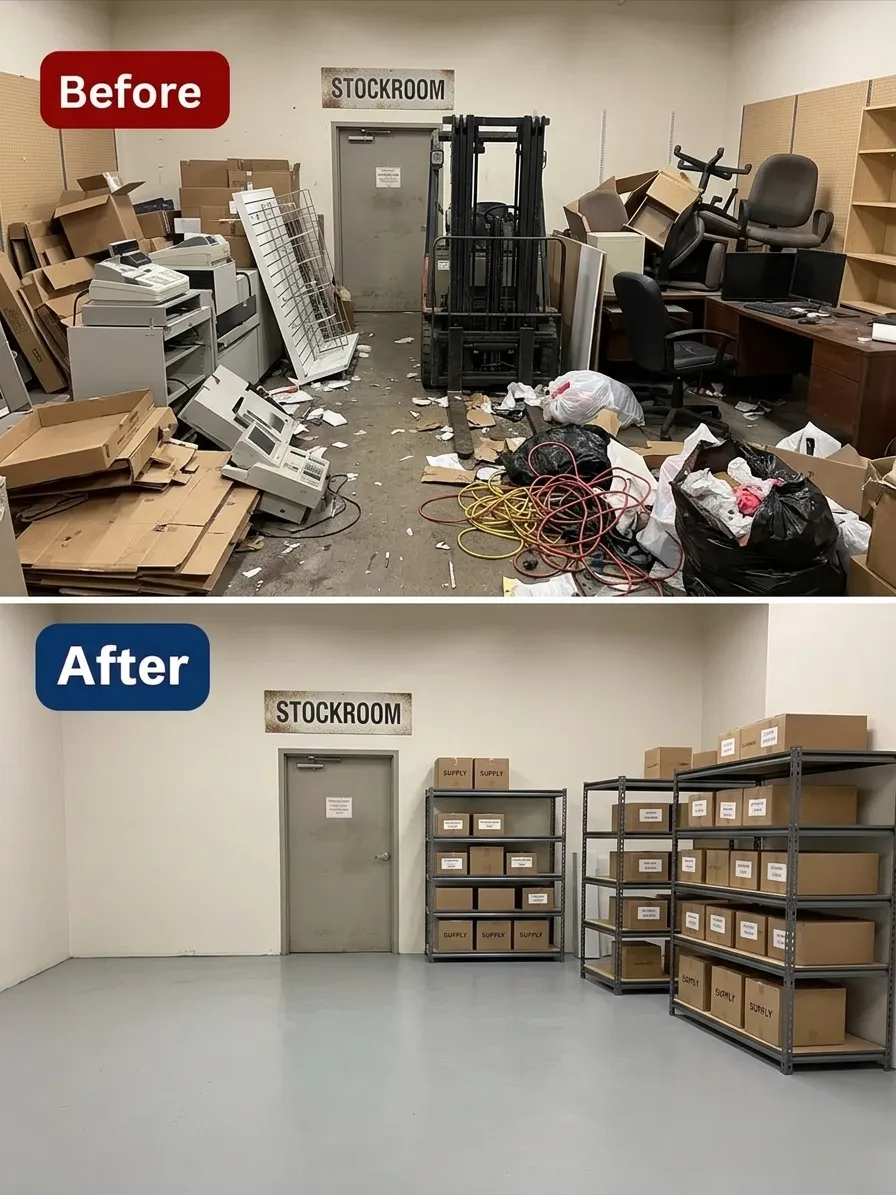Retail and commercial Junk Removal image two
