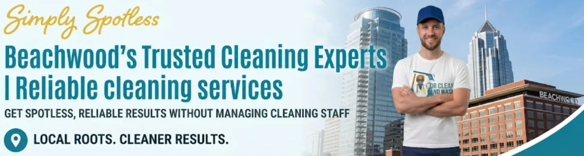 Commercial property cleanout and junk removal services in Beachwood