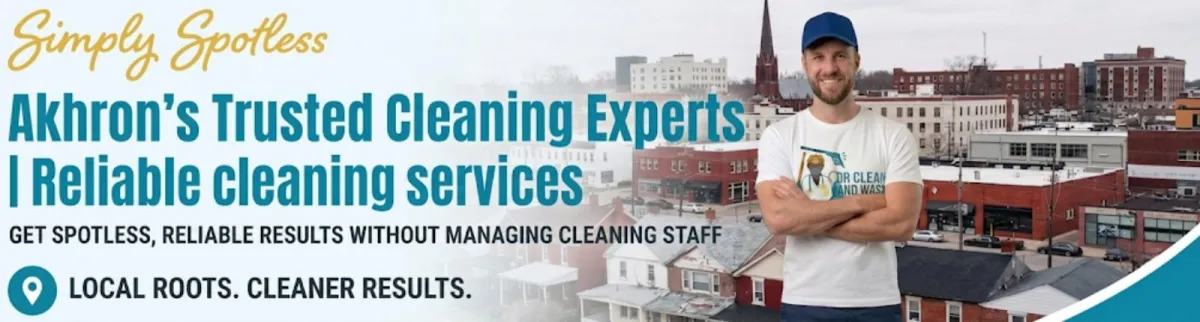 Professional commercial cleaning and facility maintenance services in Akron Ohio by Dr Clean and Wash