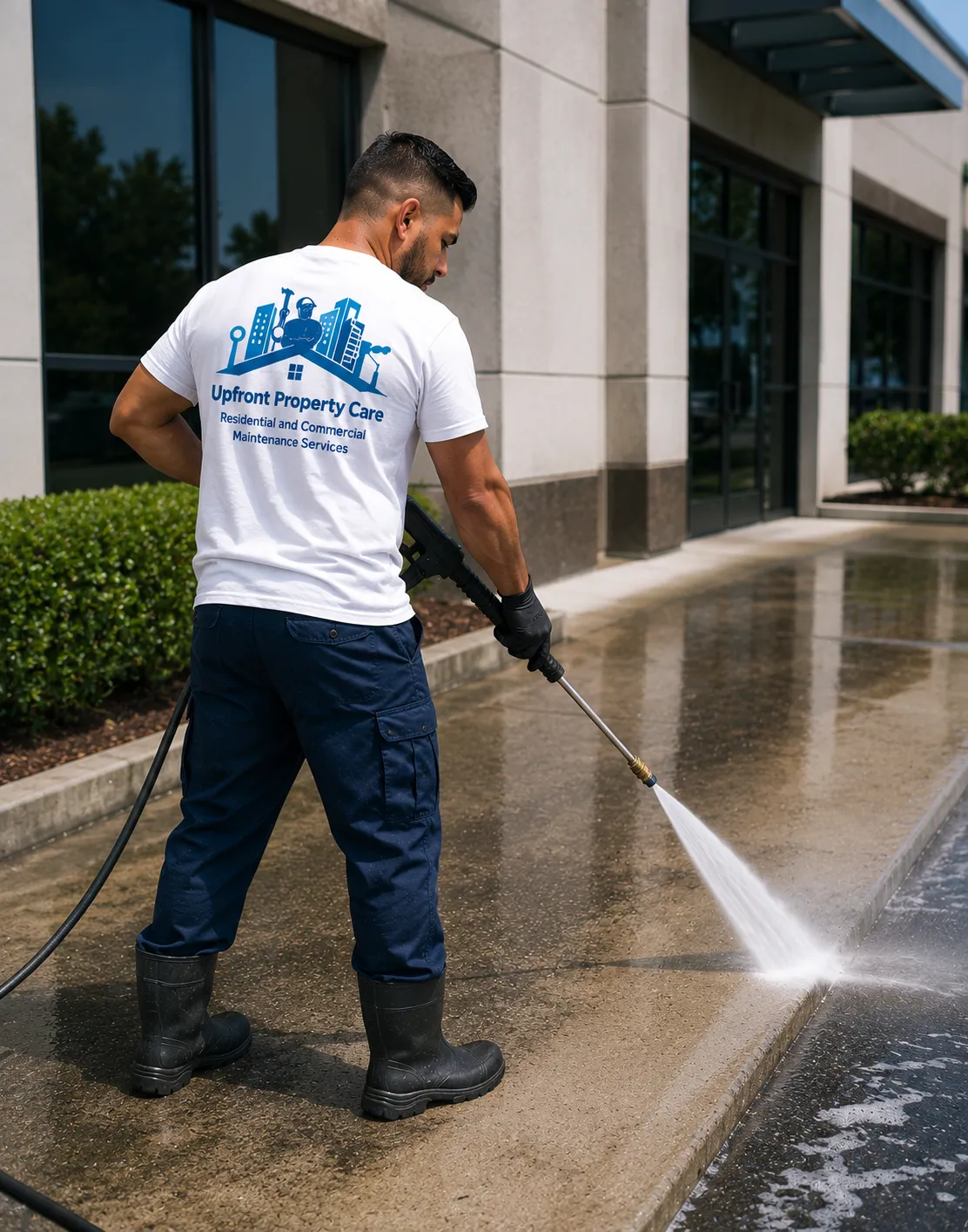 Exterior Power Washing for Commercial Properties