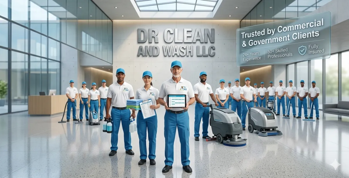 A Team You Can Trust, A Standard You Can See | Trusted Eco Friendly, Tech Enabled Cleaning & Facility Services in Ohio | Dr Clean and Wash