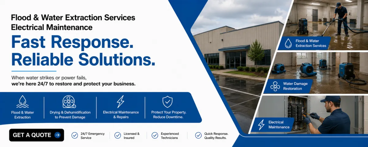 Flood & Water Extraction Services