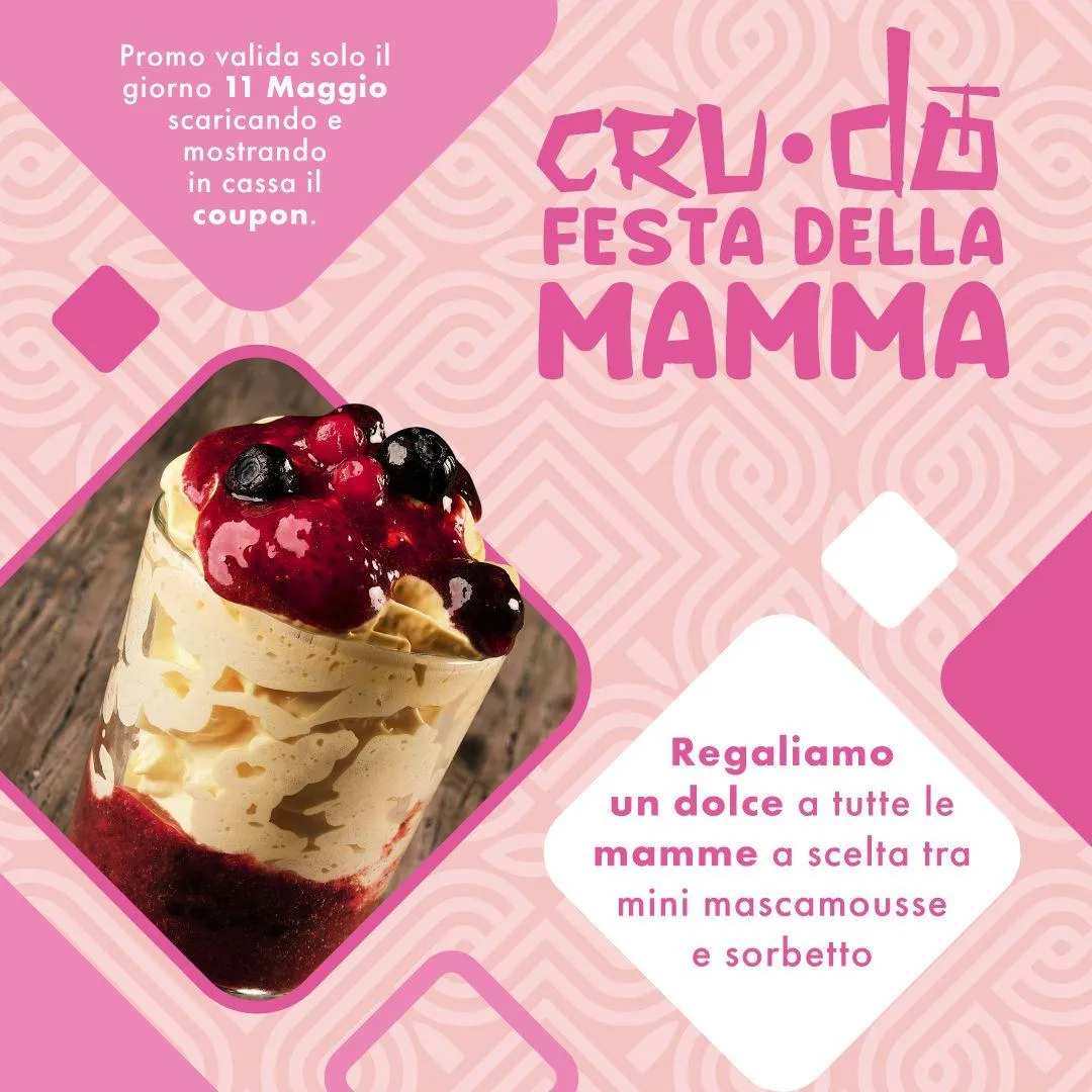 Crudo festa della mamma