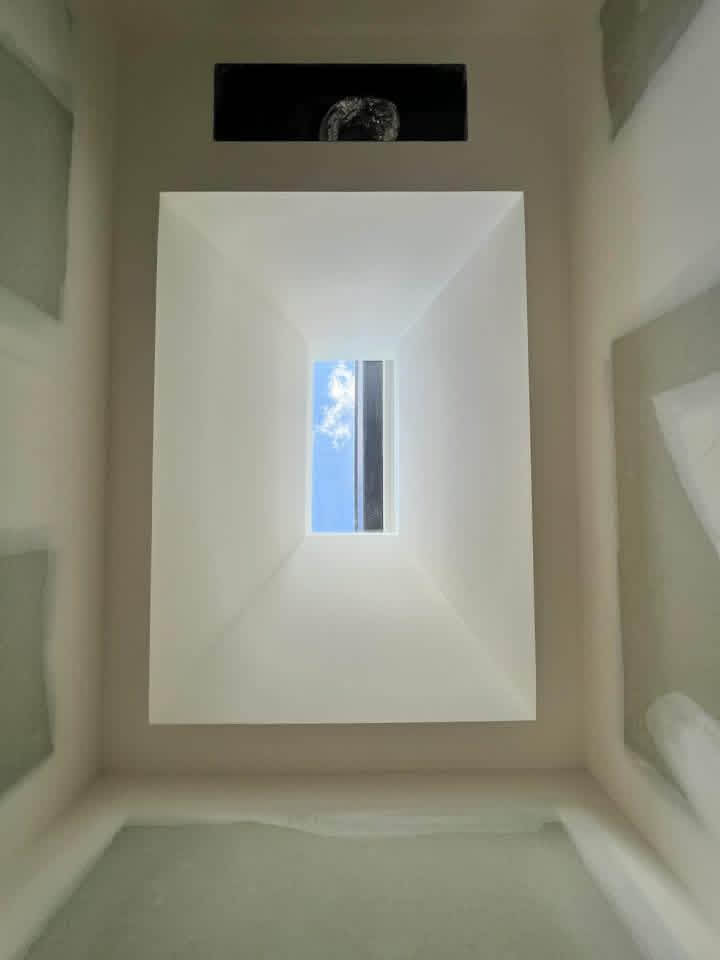 new build plastering Auckland smooth hallway wall finish