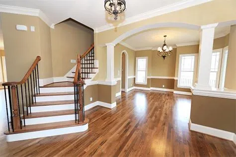 Interior wall repainting in Norfolk County