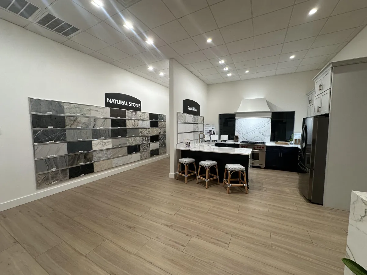 Rockingham County kitchen after full cabinet update