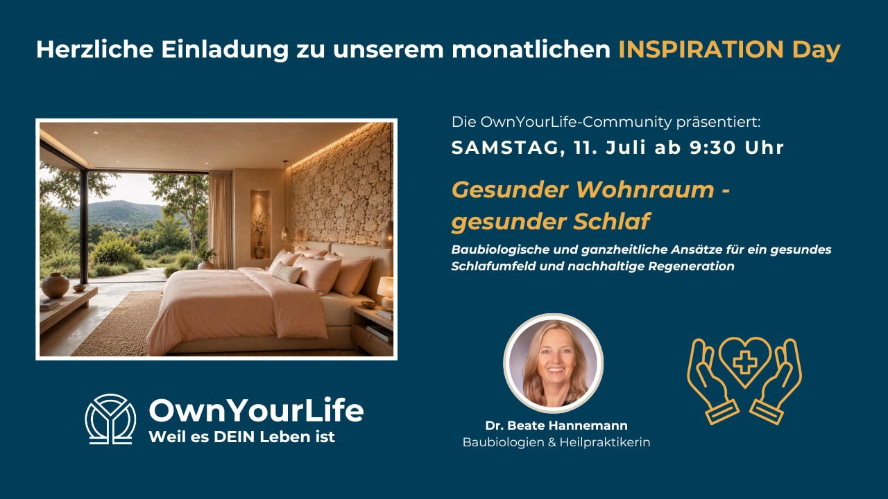 Gesunder Wohnraum & gesunder Schlaf | Inspiration Day