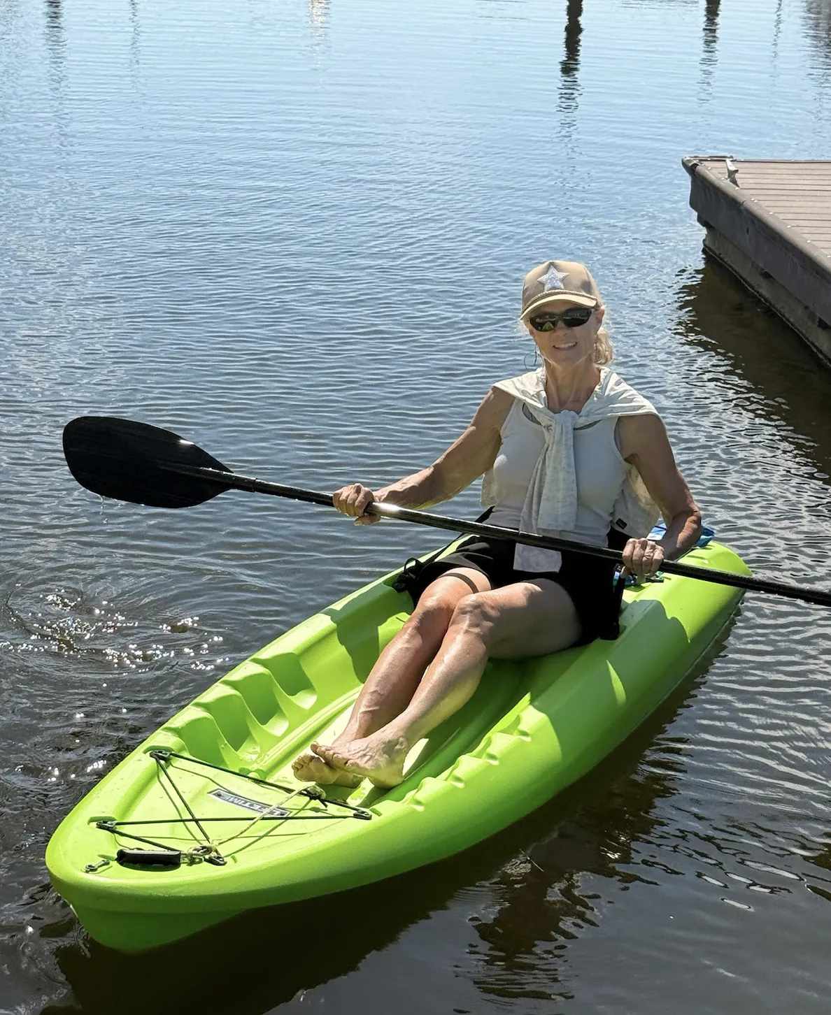 Linda Kayaking