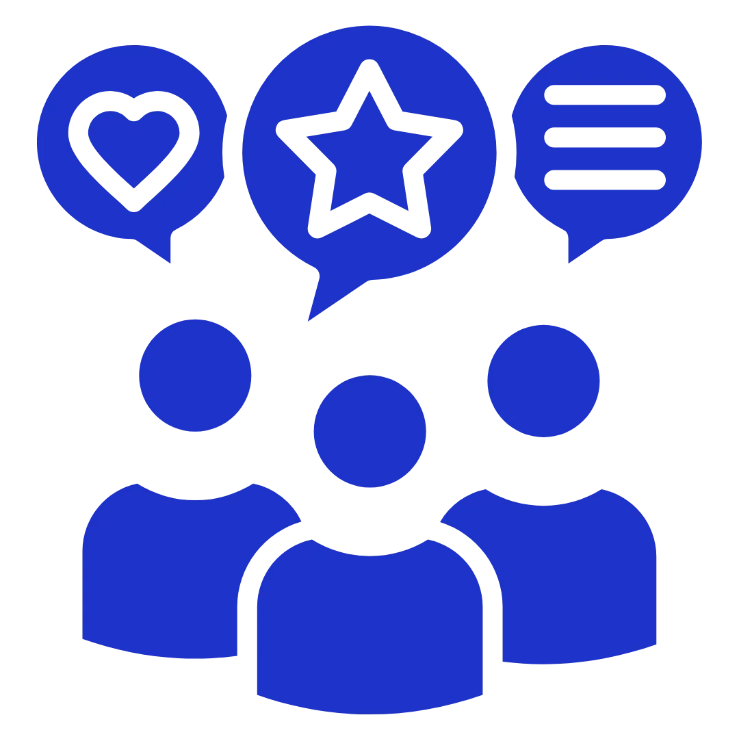 Icon displaying social awareness